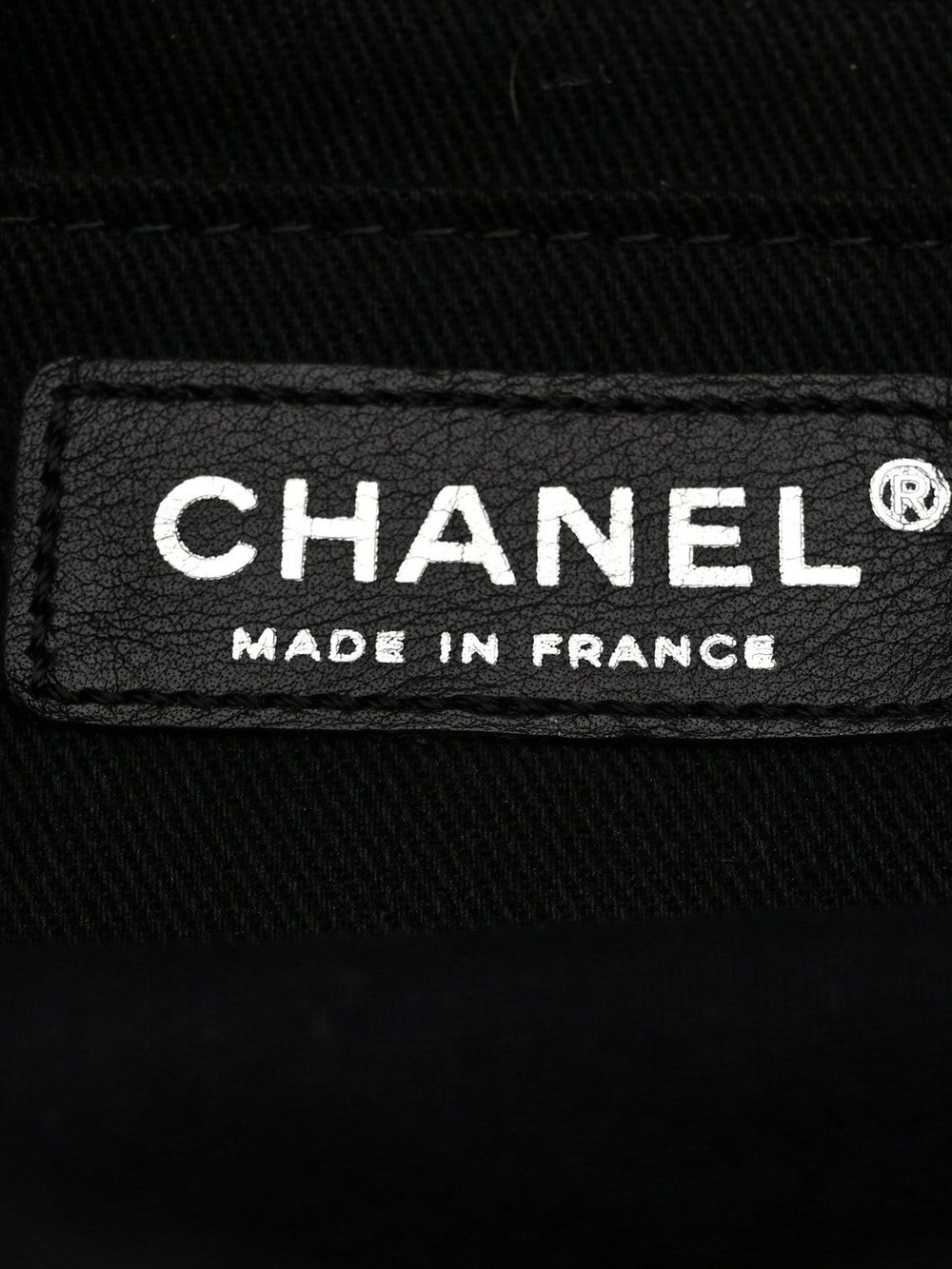 SOLD CHANEL Quilted Le Marais Single Flap in Black Fabric Silver Hardware - Picture 12 of 12
